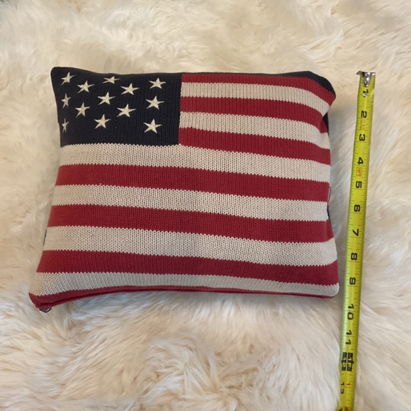 Vintage Ralph Lauren Flag Pillow - Picture 12 of 12